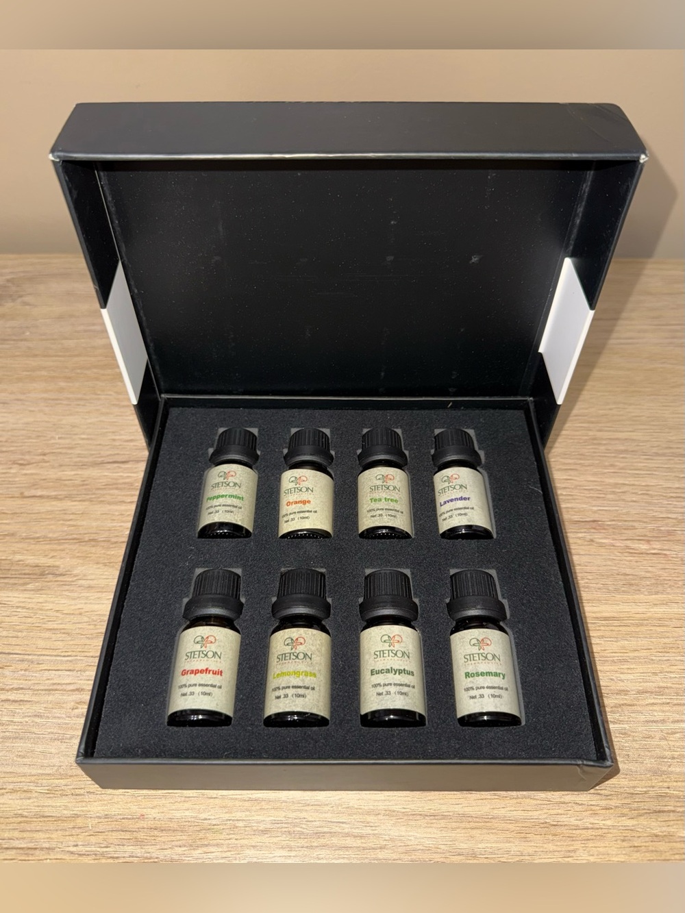 NEW STETSON 100% Therapeutic Essential Oil Gift Set.
